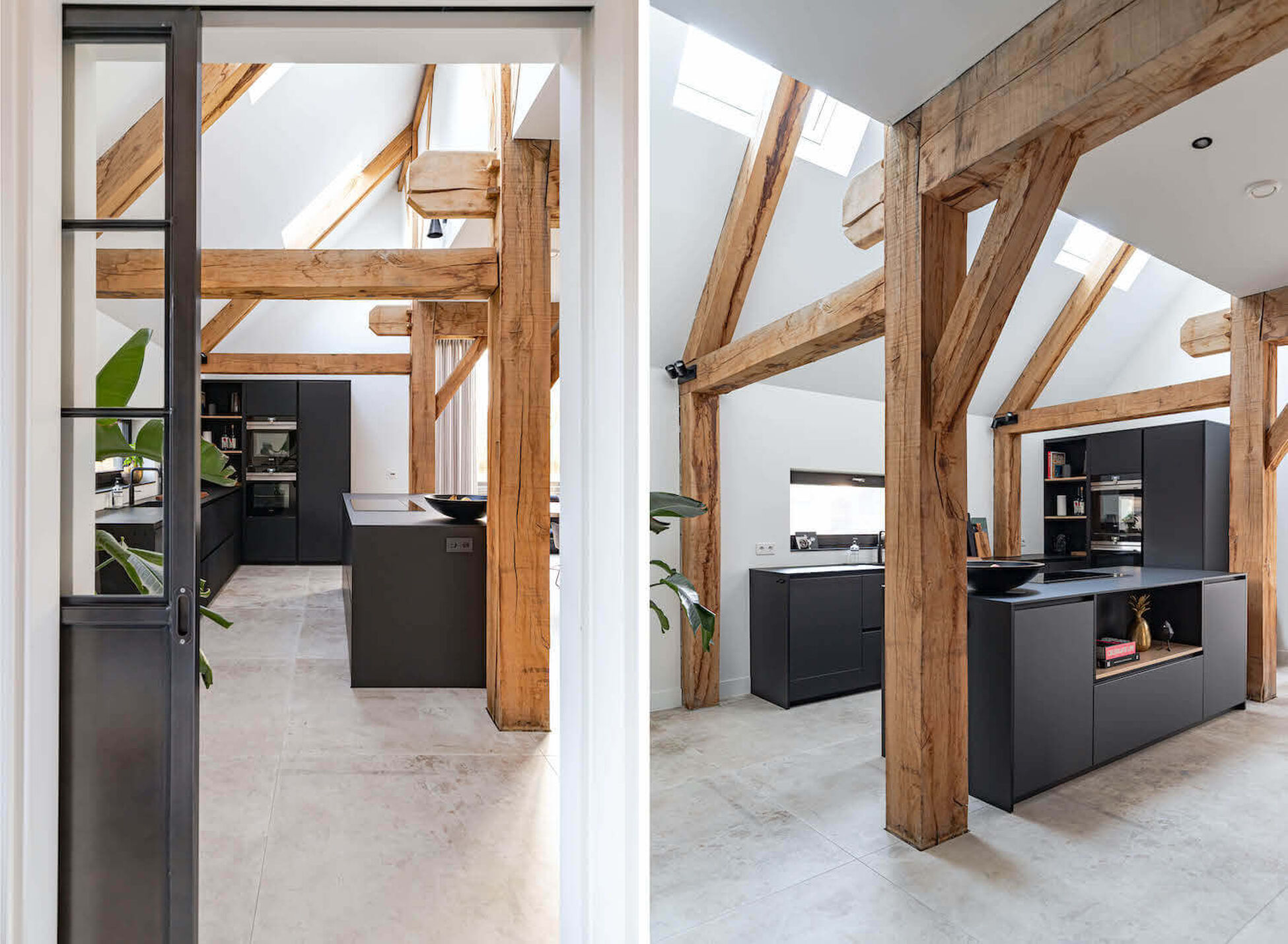 Particulier interieurontwerp nieuwbouw woonboerderij in Enter - Foto 2