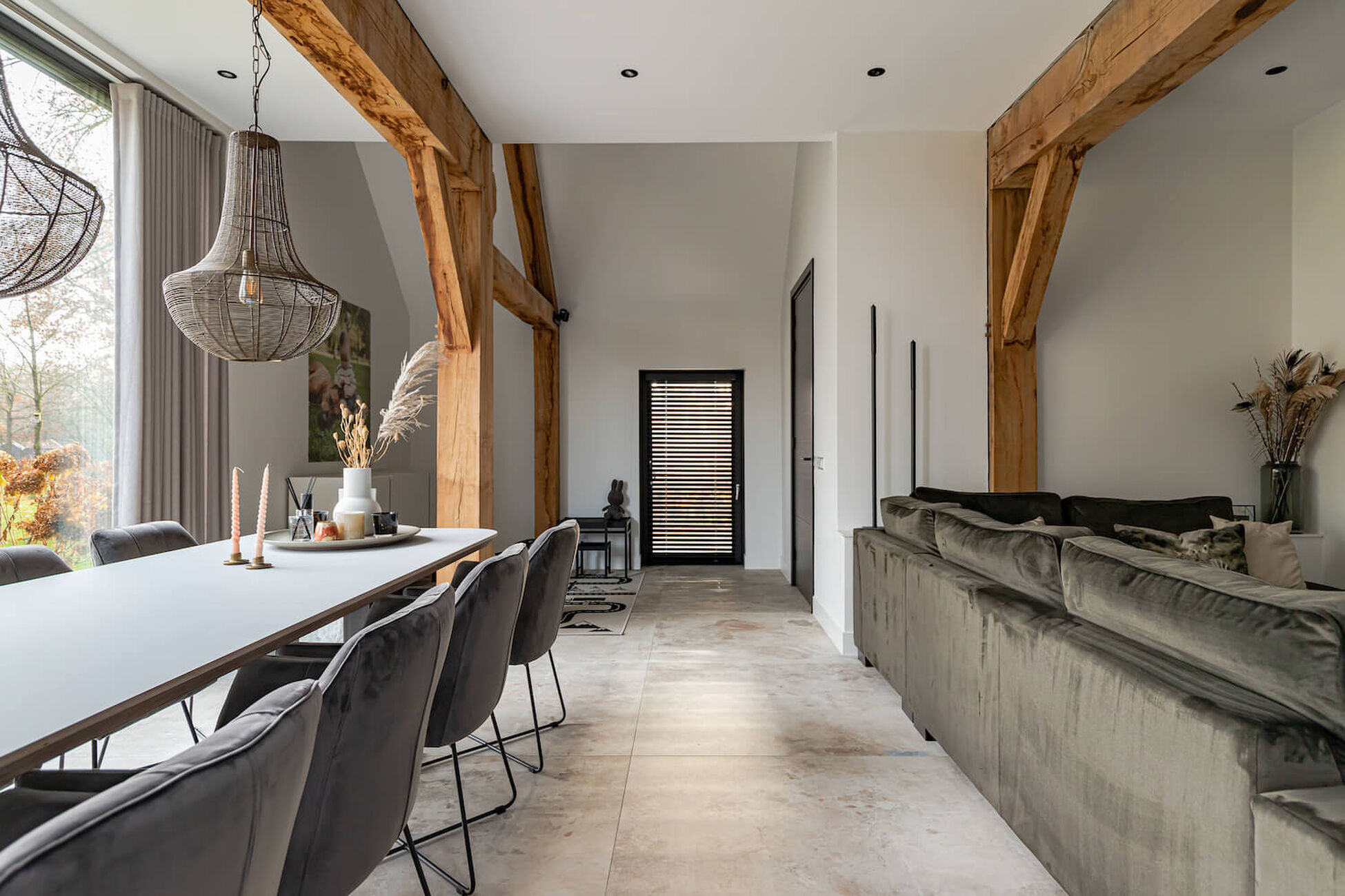 Particulier interieurontwerp nieuwbouw woonboerderij in Enter - Foto 4