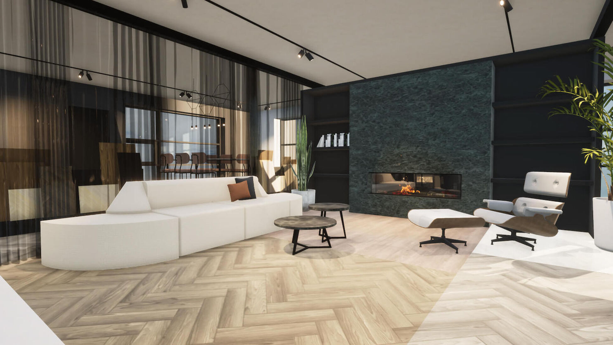 Zakelijk interieurontwerp showroom regge tegels & vloeren in Enter - Foto 2