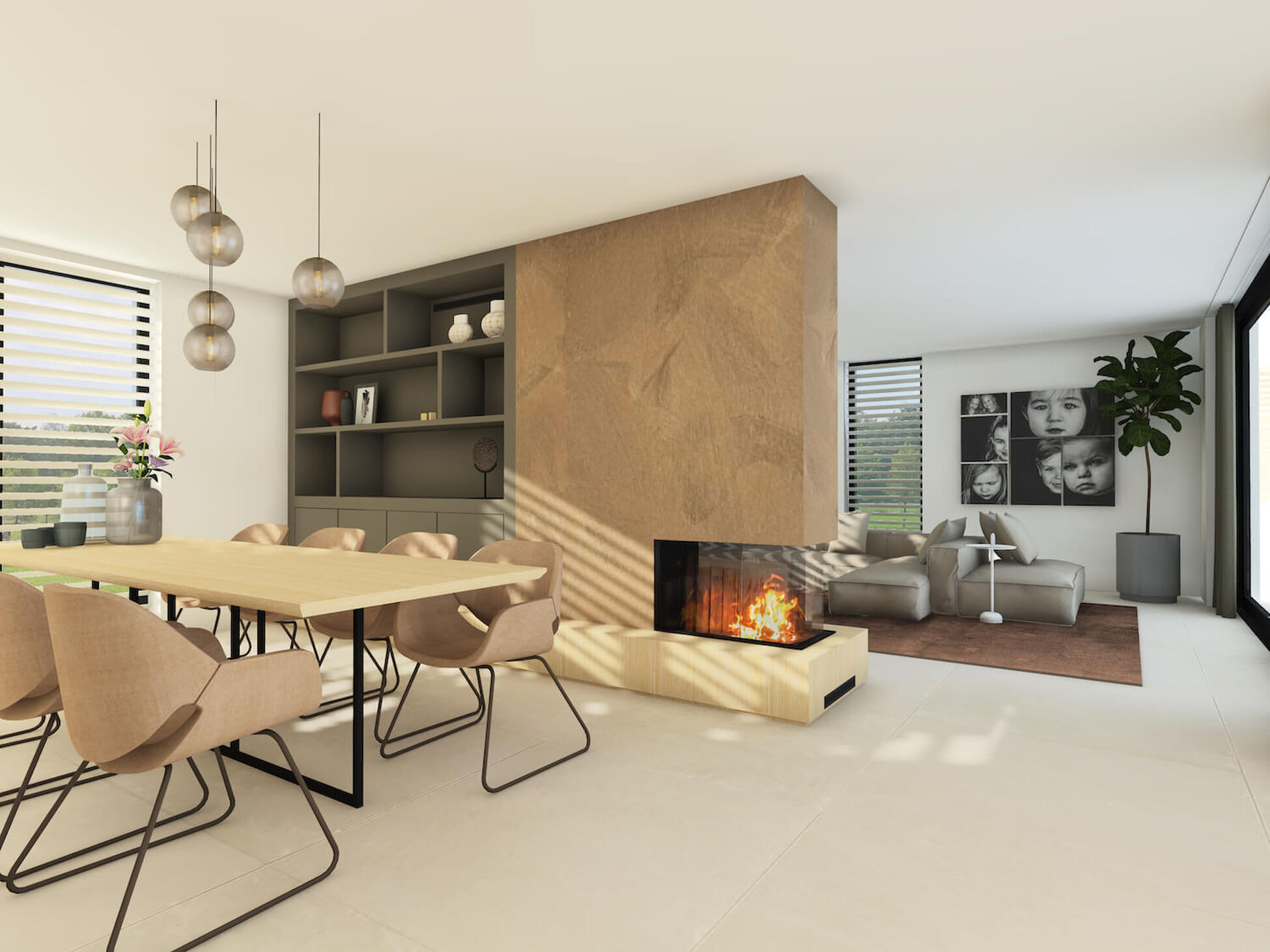 Particulier interieurontwerp moderne villa in Nederland - Foto 22