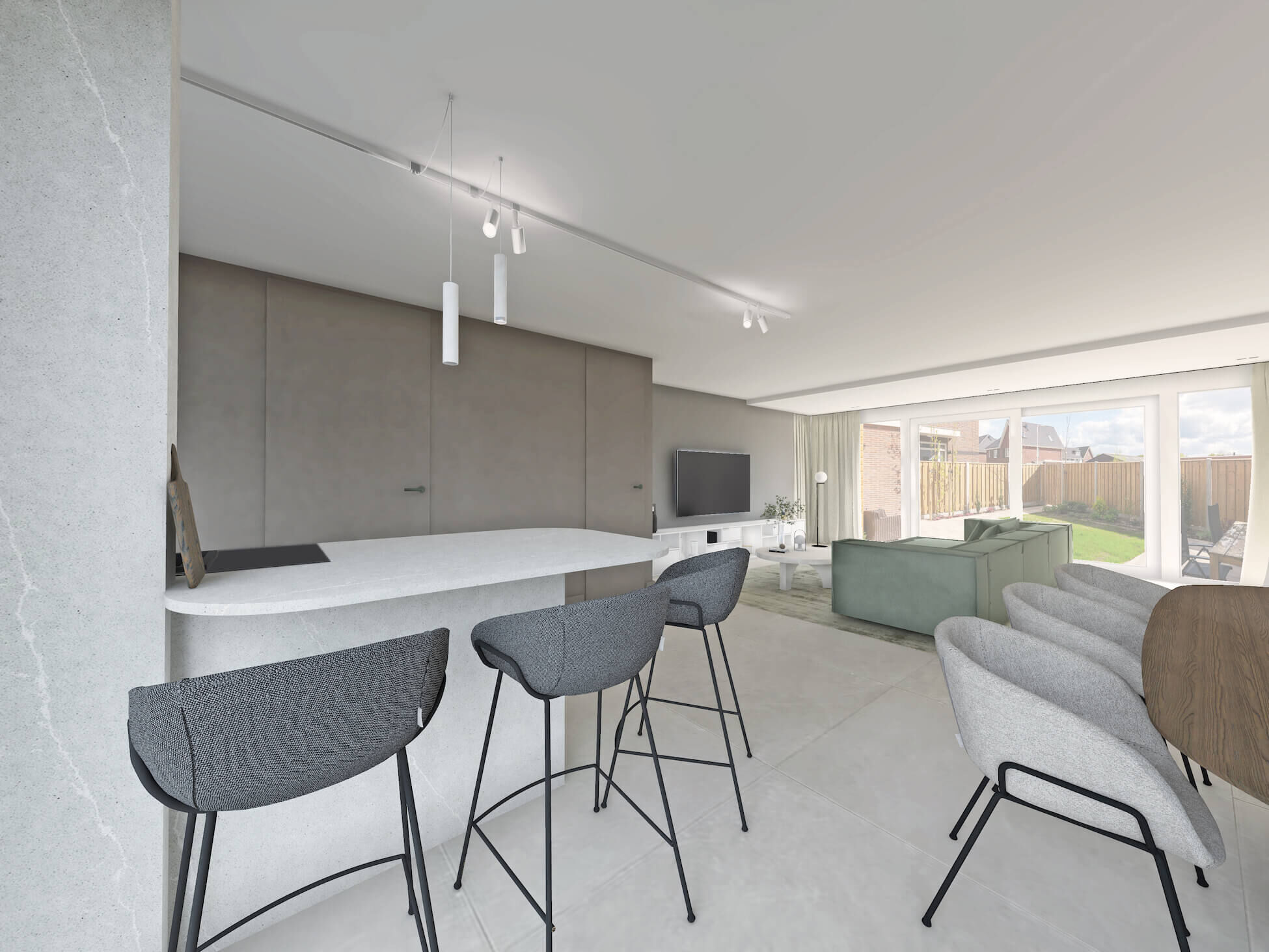 Particulier interieurontwerp verbouwing hoekwoning in Omgeving Rotterdam - Foto 4