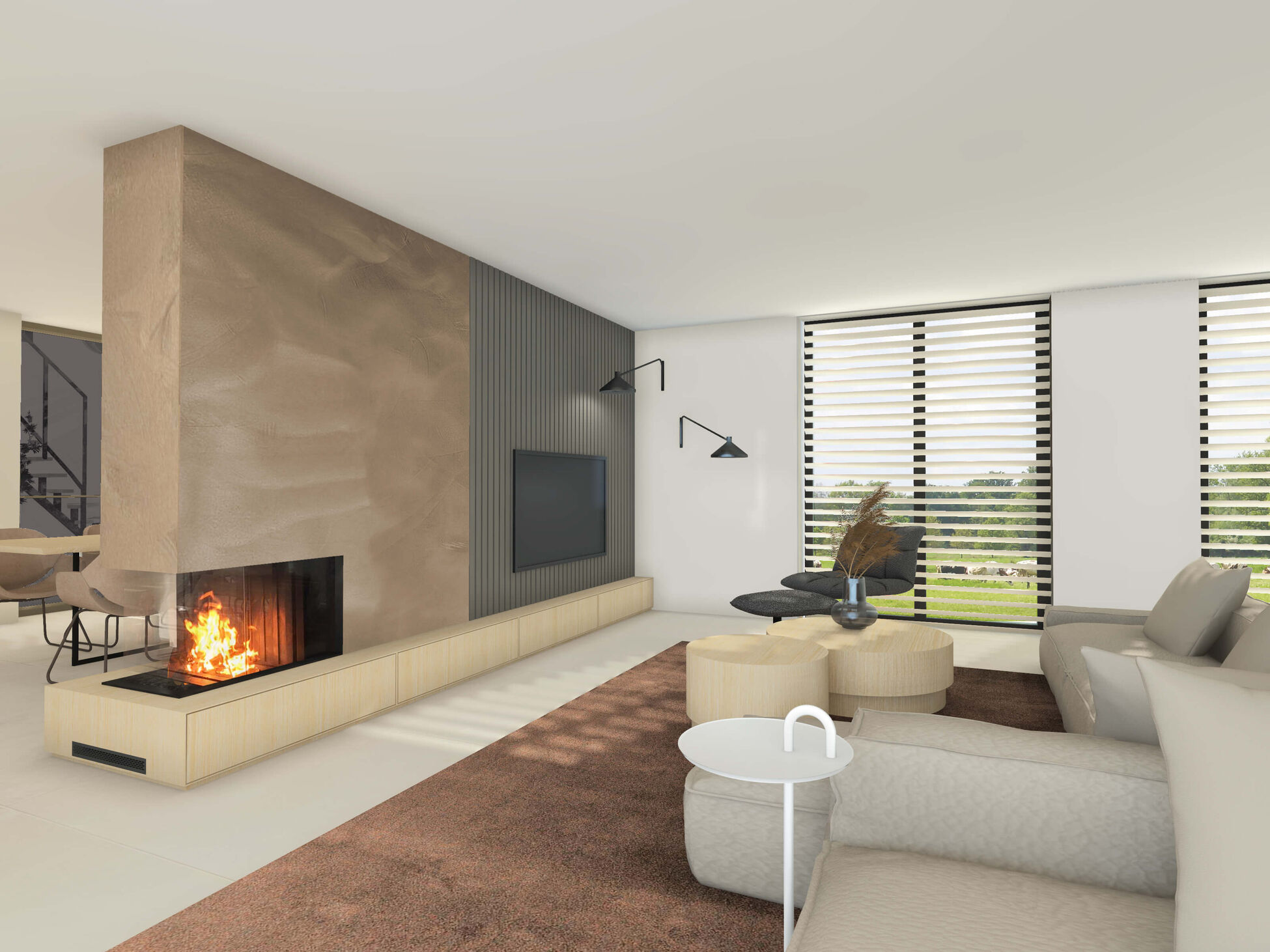 Particulier interieurontwerp moderne villa in Nederland - Foto 23