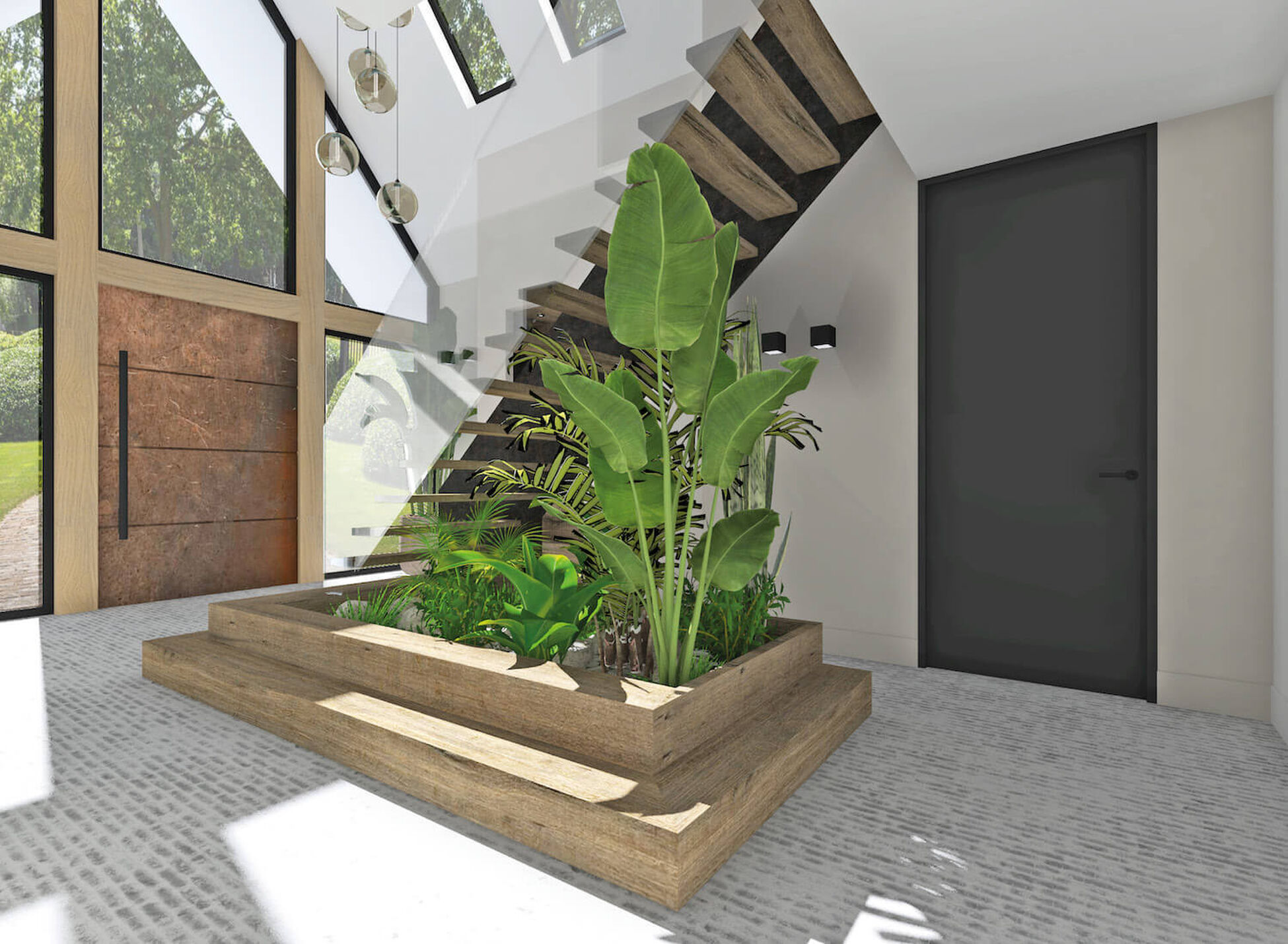 Particulier interieurontwerp nieuwbouw villa in Twente - Foto 3