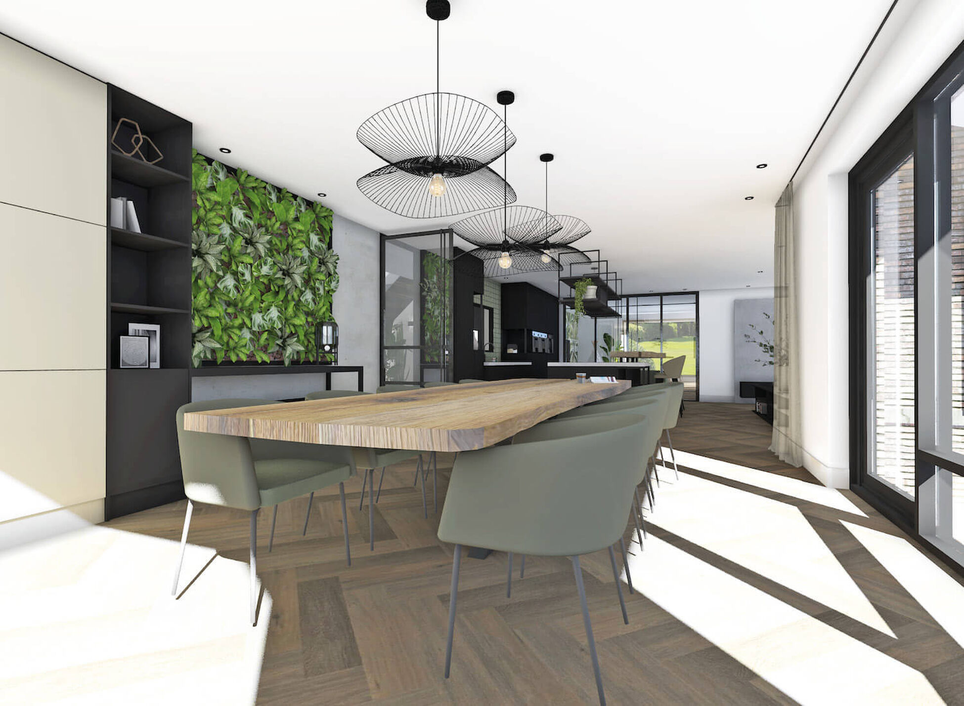 Particulier interieurontwerp nieuwbouw villa in Twente - Foto 5