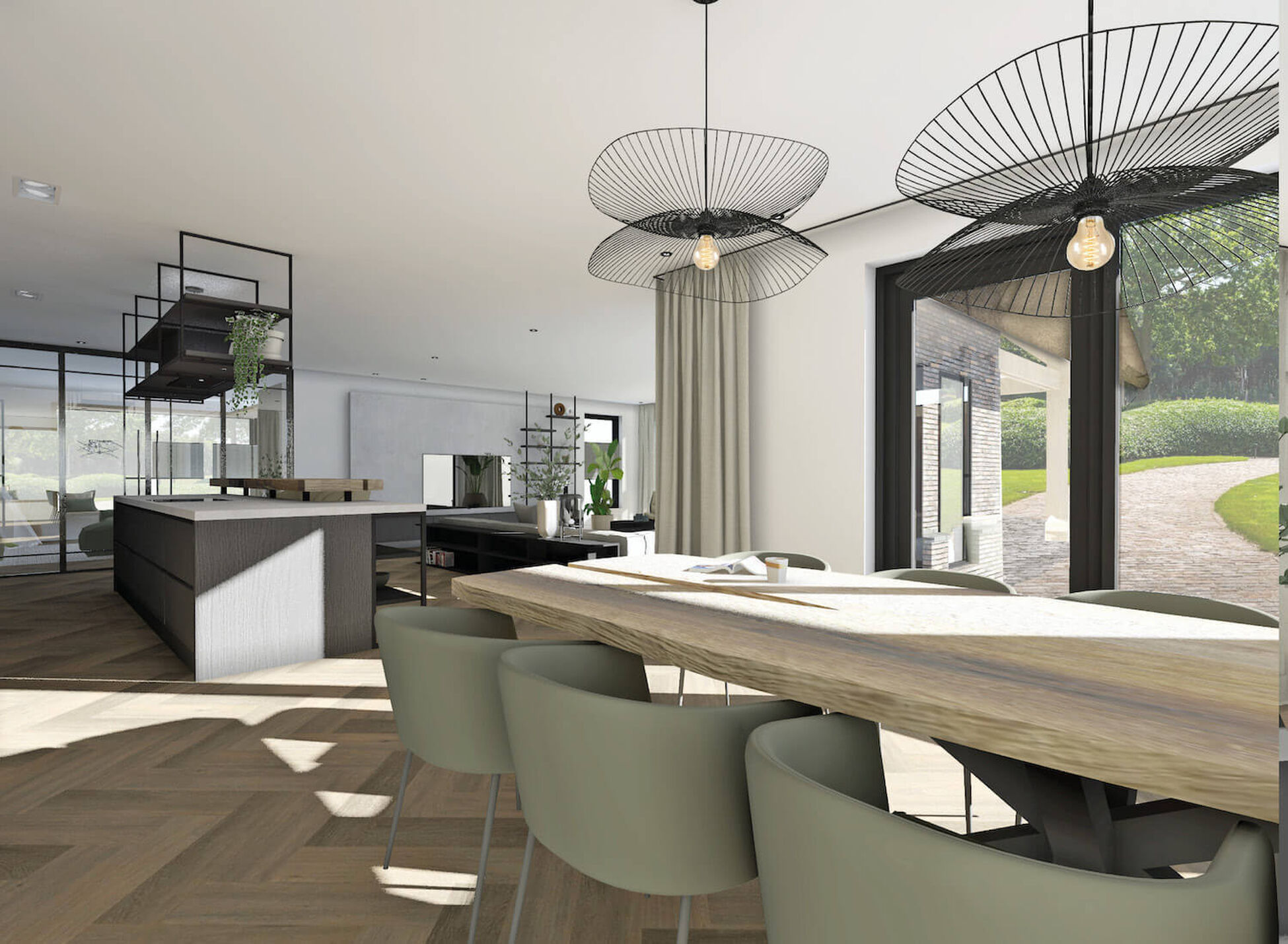 Particulier interieurontwerp nieuwbouw villa in Twente - Foto 6