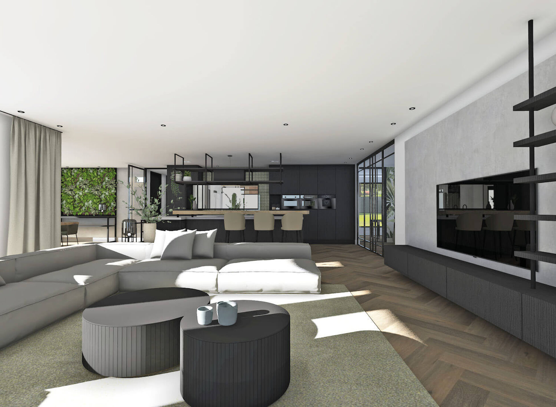 Particulier interieurontwerp nieuwbouw villa in Twente - Foto 8