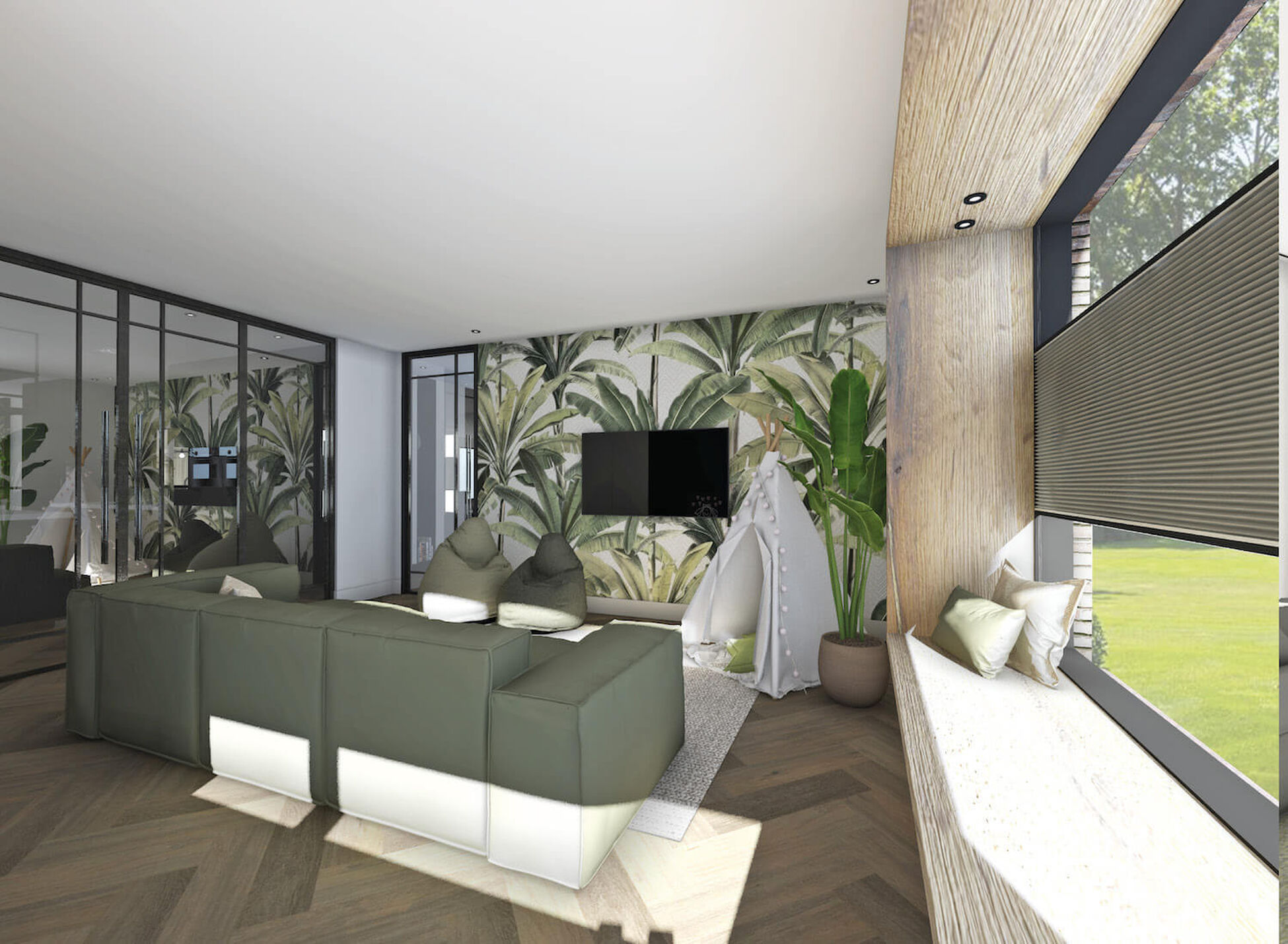 Particulier interieurontwerp nieuwbouw villa in Twente - Foto 10