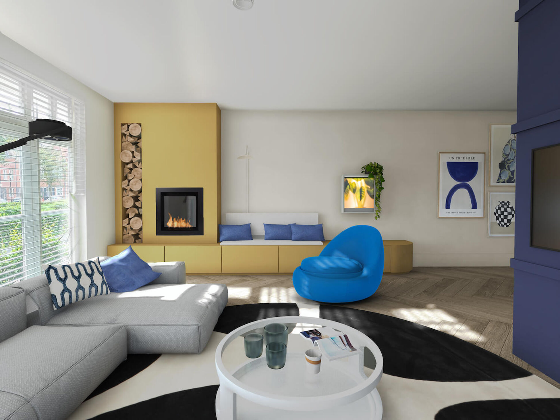 Particulier interieurontwerp metamorfose begane grond in Enschede - Foto 1