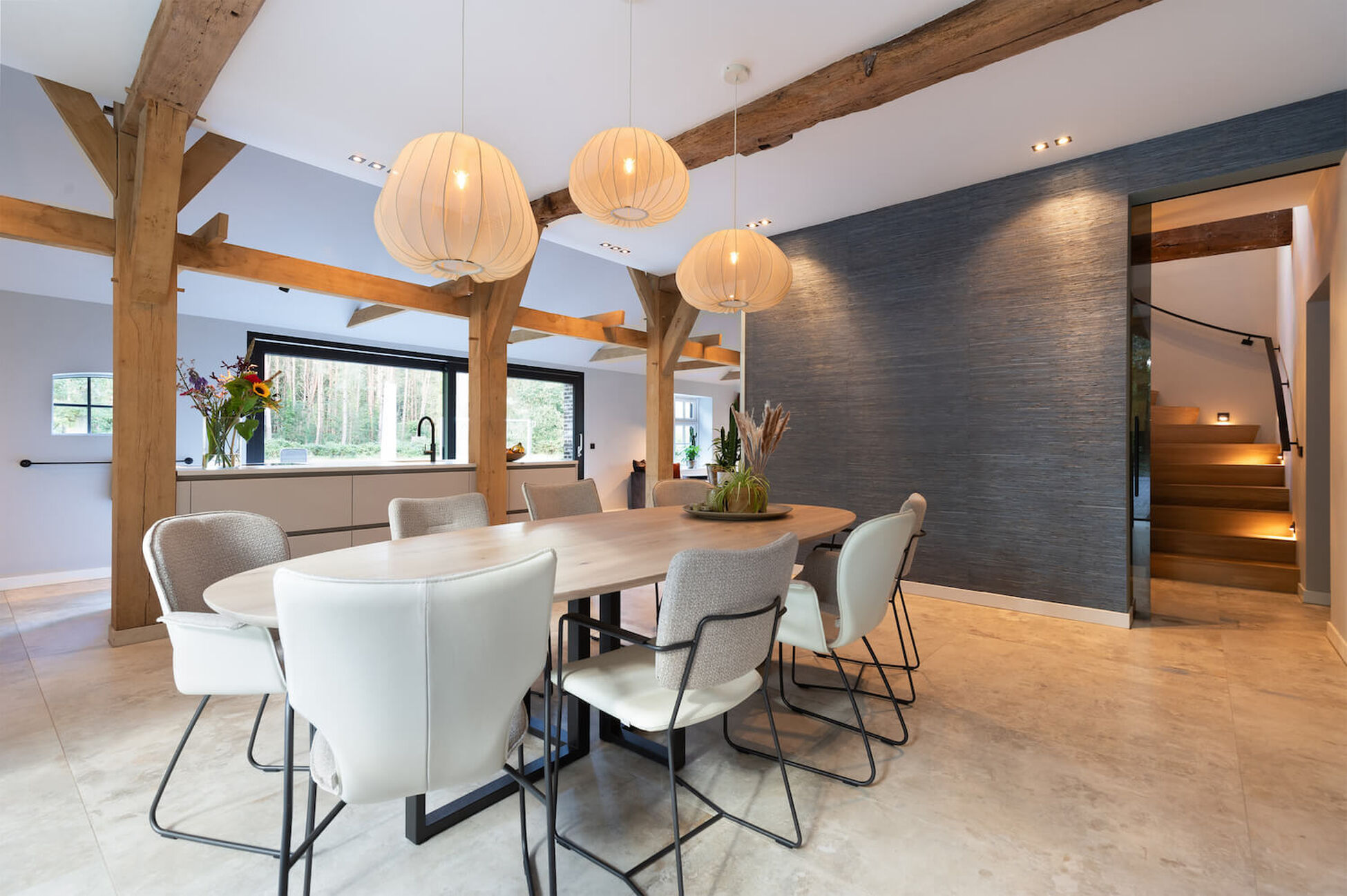 Particulier interieurontwerp renovatie twickelboerderij in Oele - Foto 2