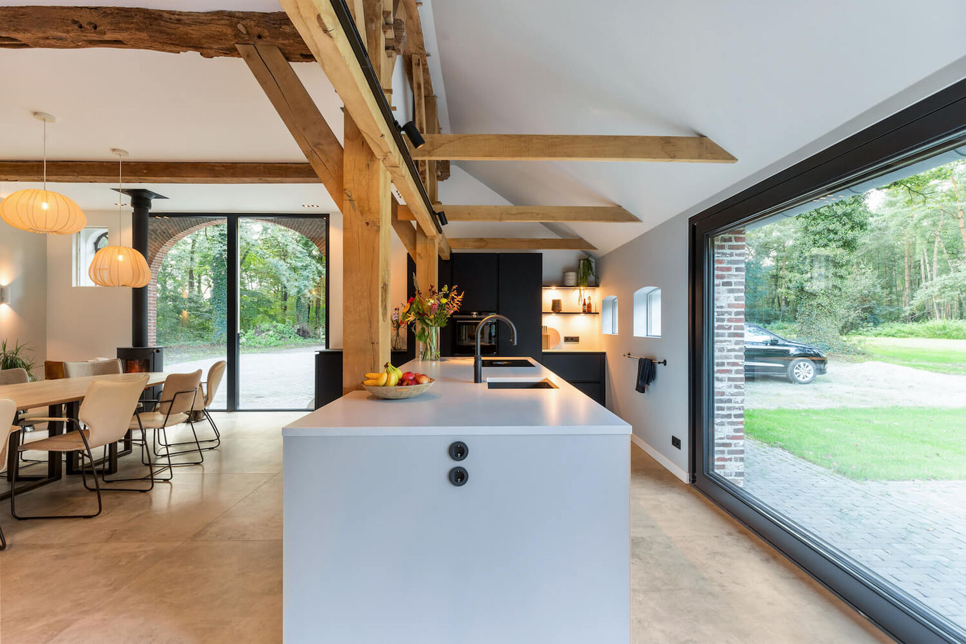 Particulier interieurontwerp renovatie twickelboerderij in Oele - Foto 8