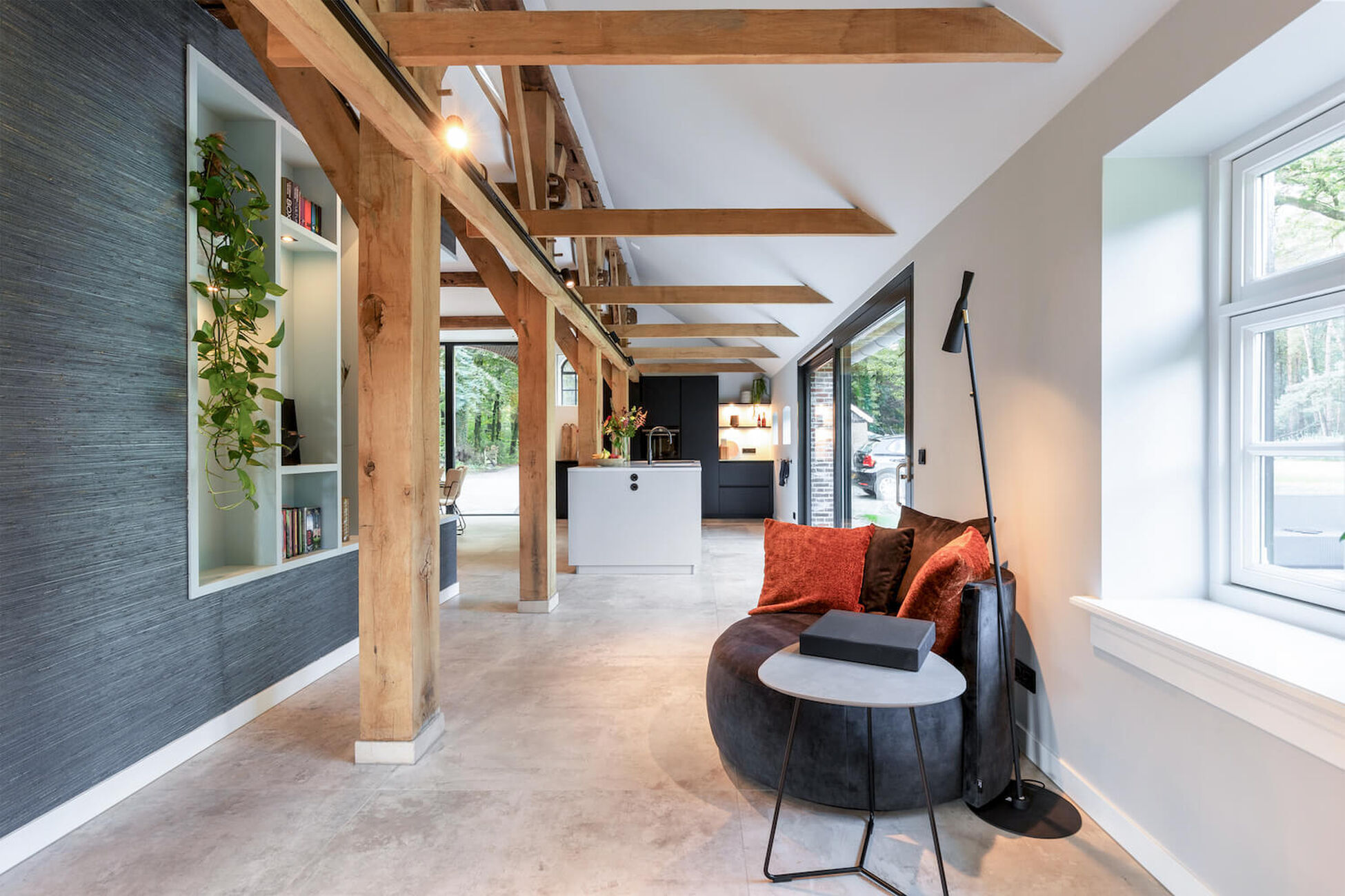 Particulier interieurontwerp renovatie twickelboerderij in Oele - Foto 10