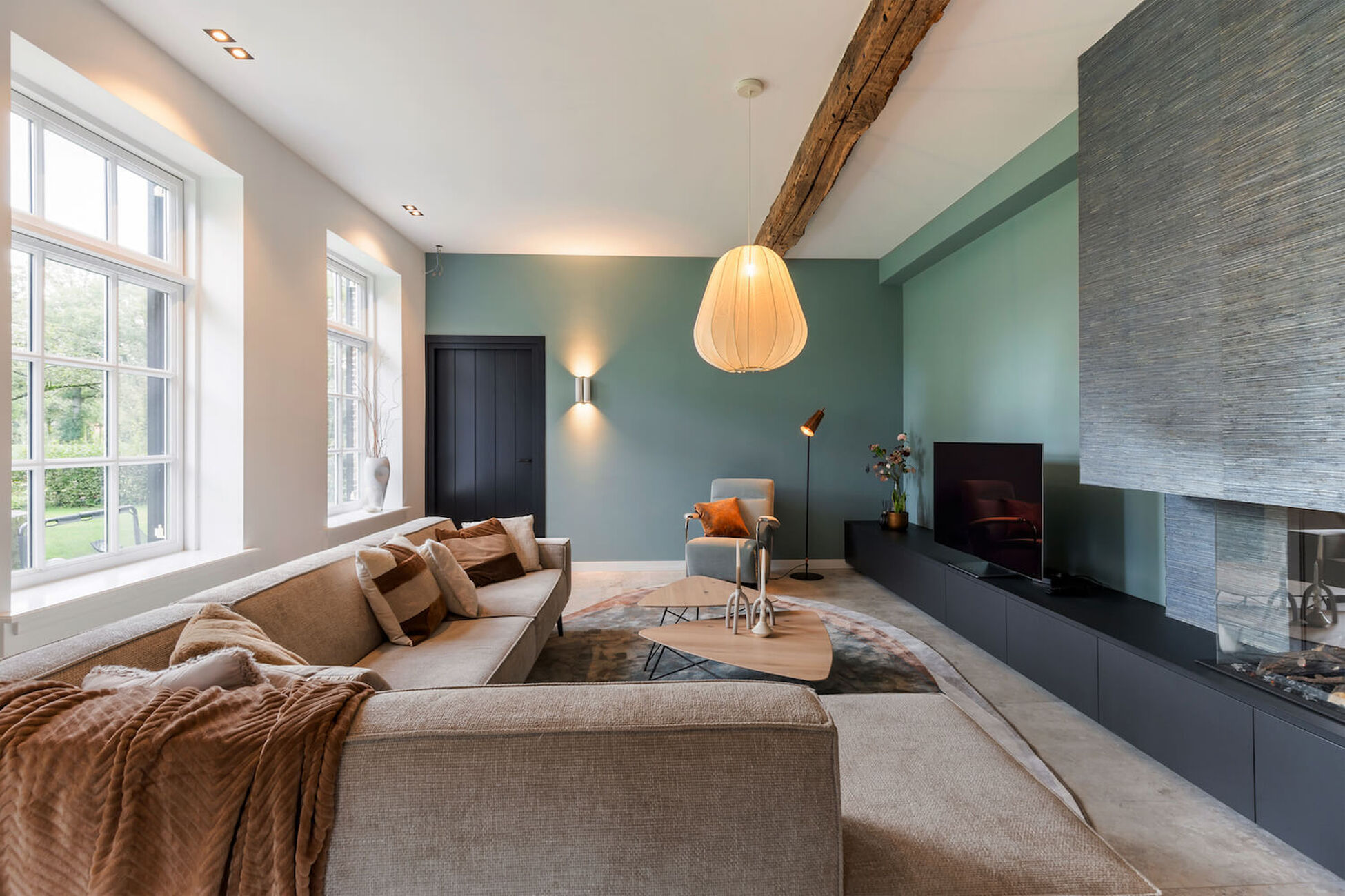 Particulier interieurontwerp renovatie twickelboerderij in Oele - Foto 11