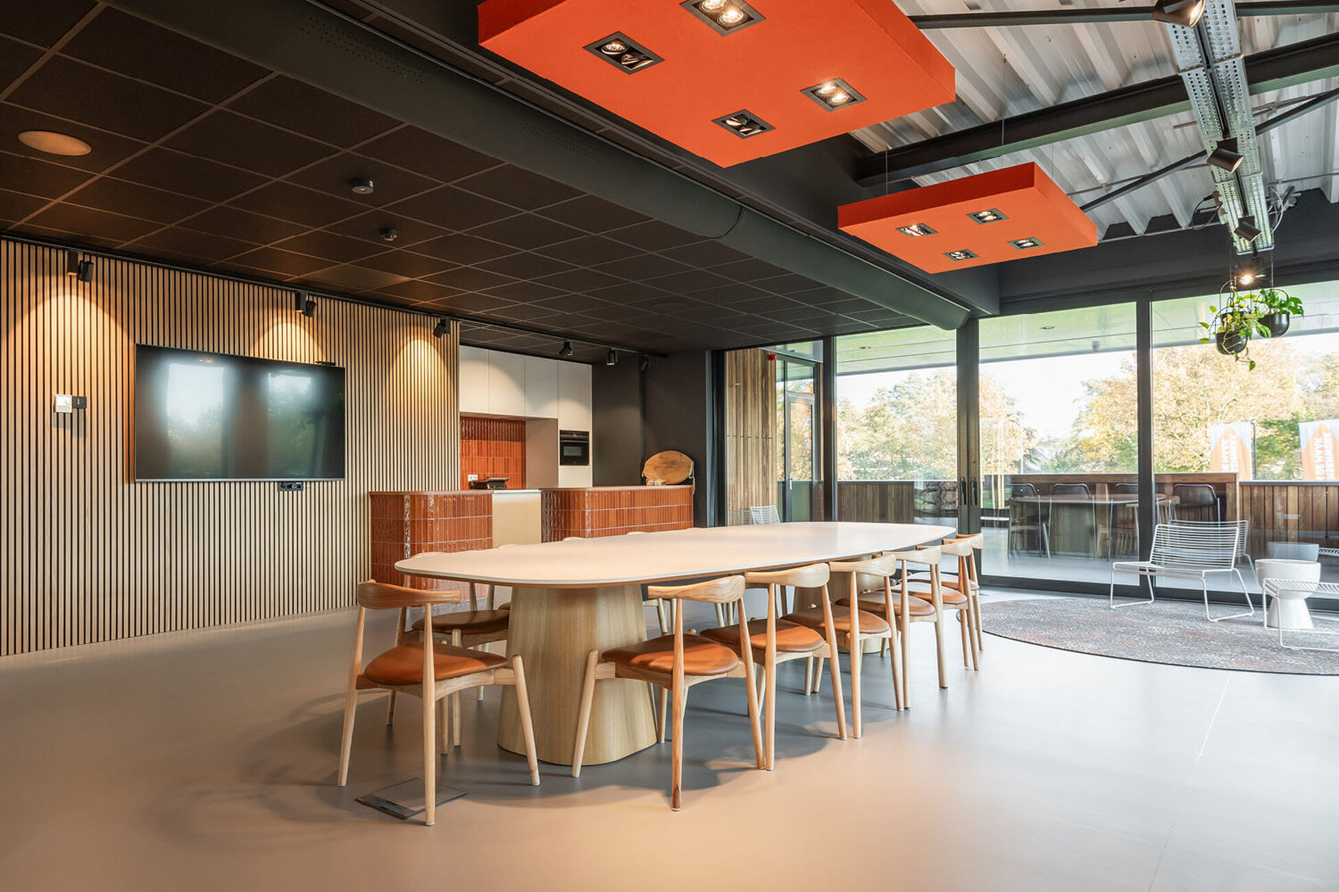 Zakelijk interieurontwerp nieuwbouw kantoor mepd in Hengelo - Foto 1