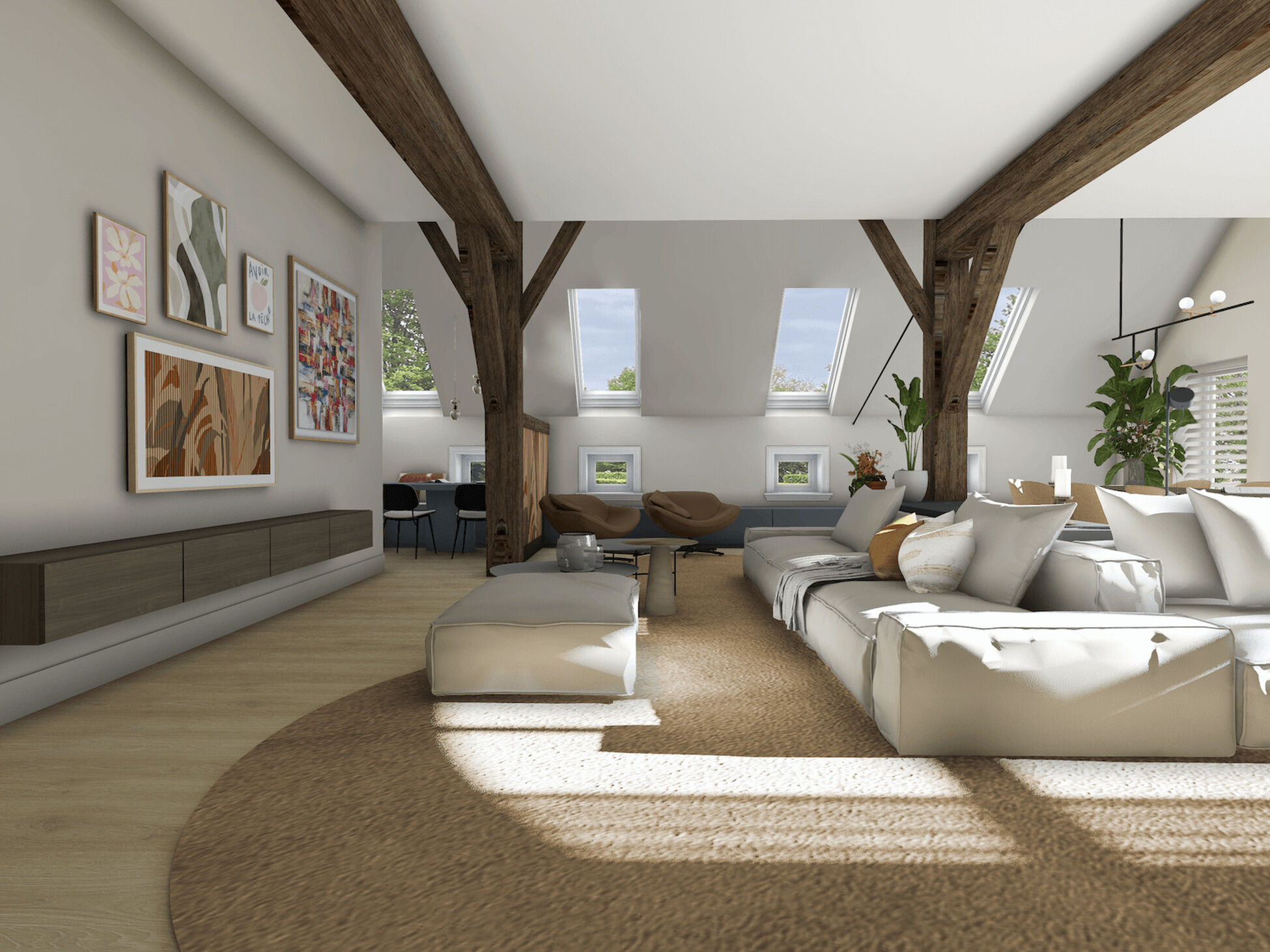 Particulier interieurontwerp upgrade woonboerderij in Olst - Foto 1