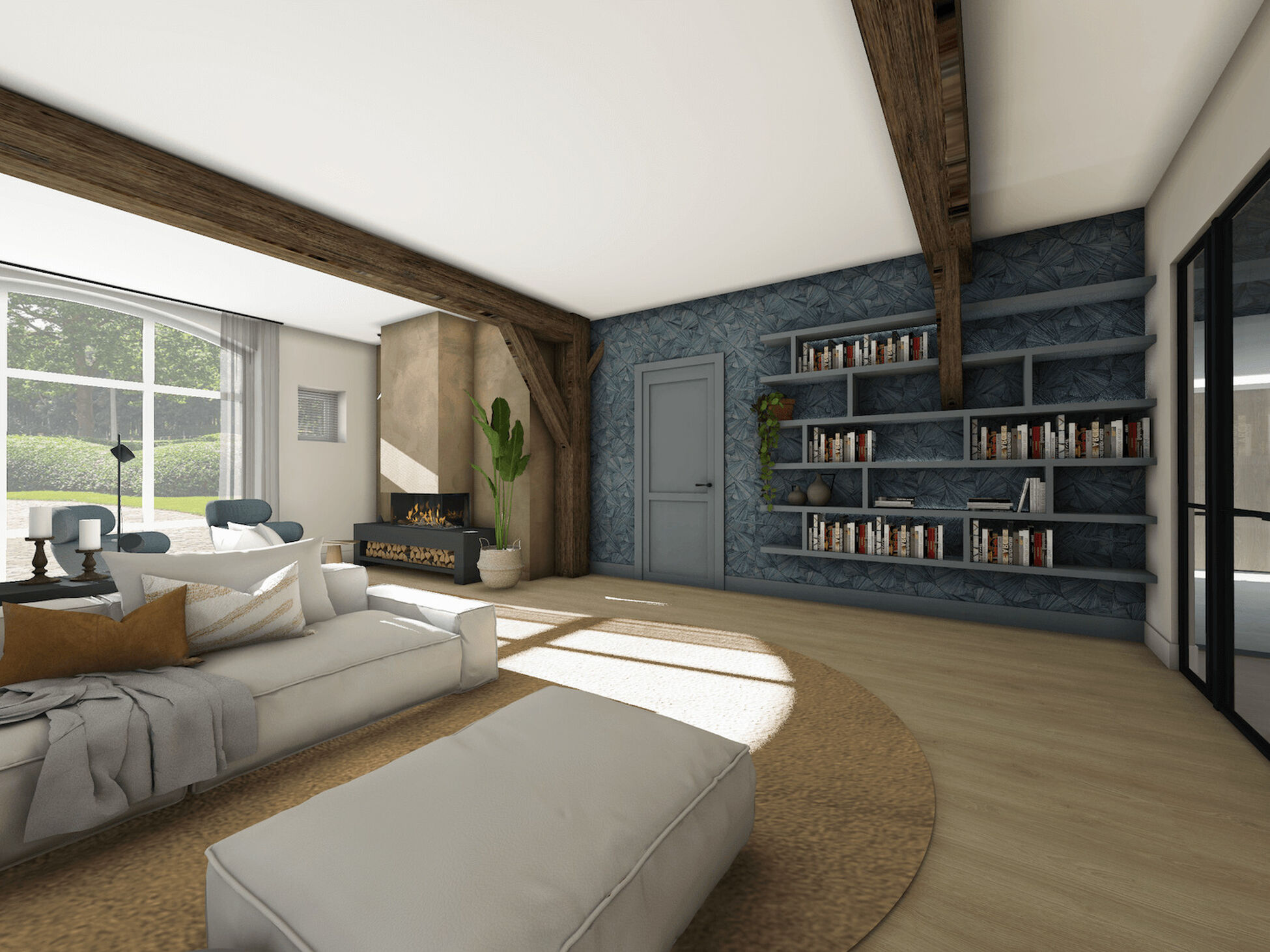Particulier interieurontwerp upgrade woonboerderij in Olst - Foto 3