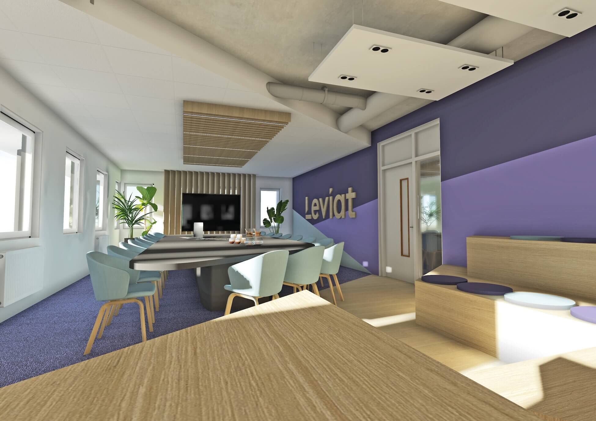 Zakelijk interieurontwerp kantoor leviat in dstrct/74 in Hengelo - Foto 20
