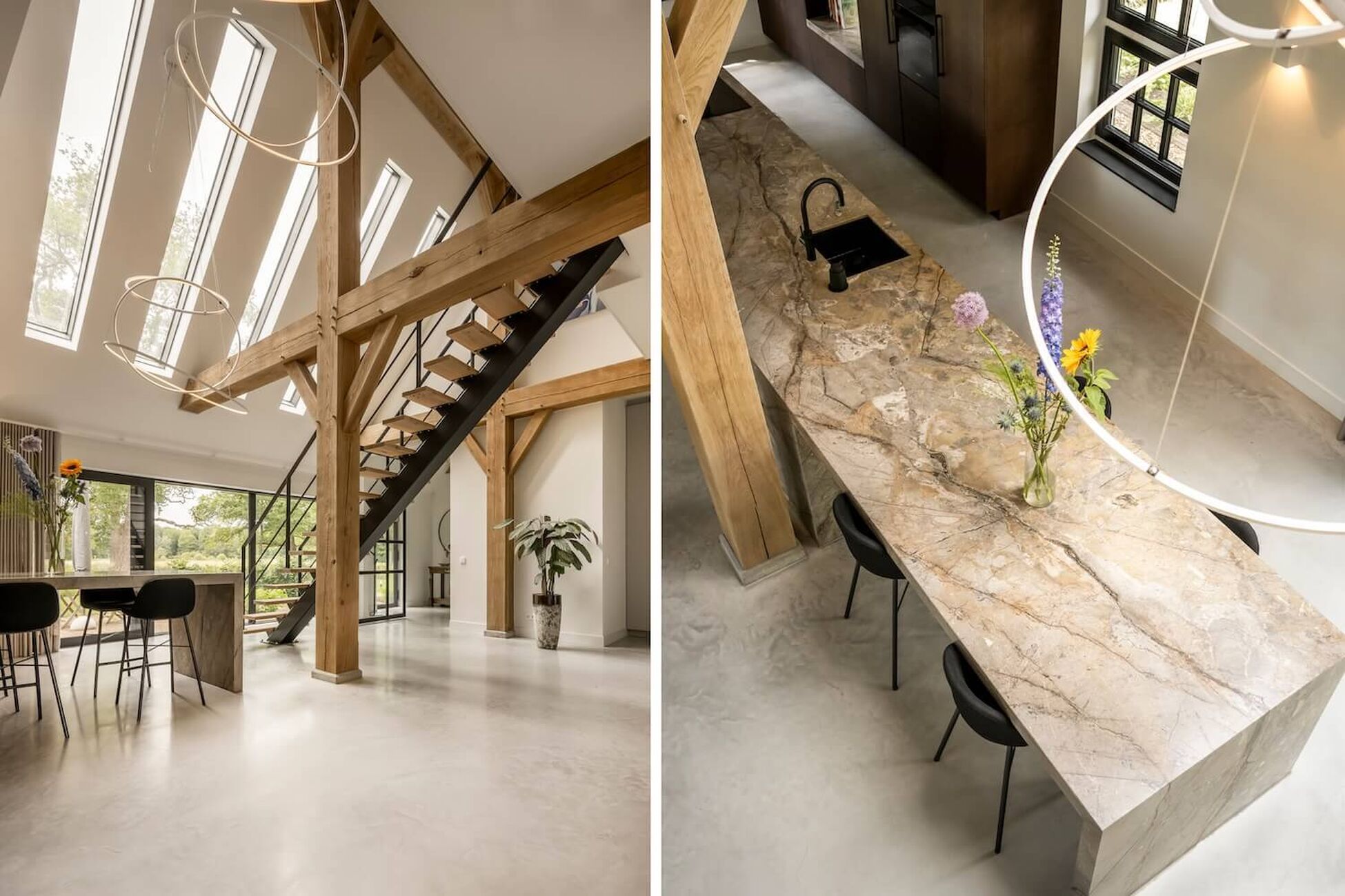 Particulier interieurontwerp woonboerderij landgoed singraven in Denekamp - Foto 4