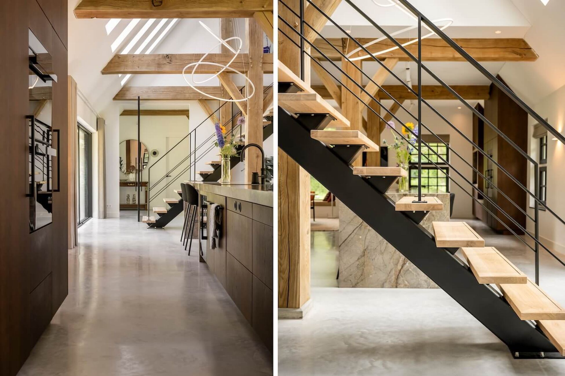 Particulier interieurontwerp woonboerderij landgoed singraven in Denekamp - Foto 8