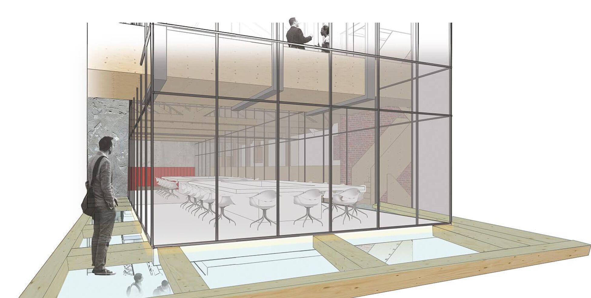 Zakelijk interieurontwerp vereenigings­gebouw in Hengelo - Foto 3