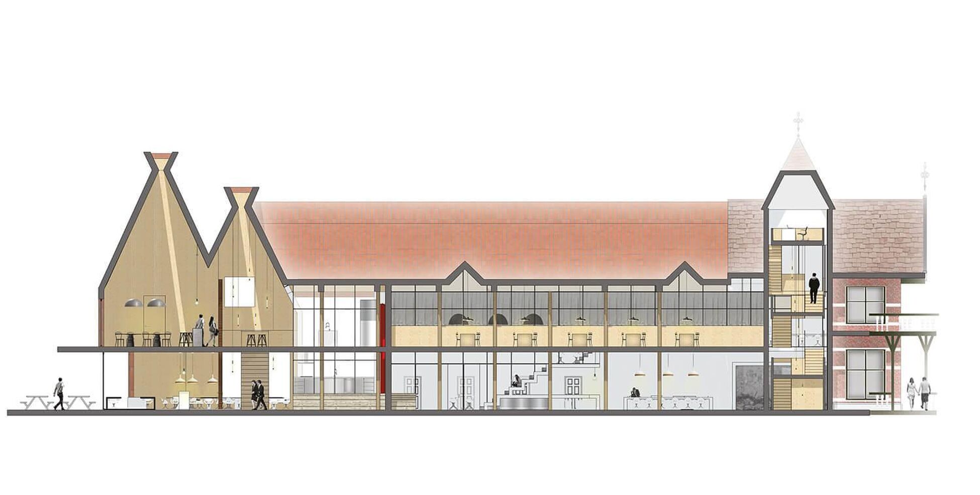 Zakelijk interieurontwerp vereenigings­gebouw in Hengelo - Foto 8