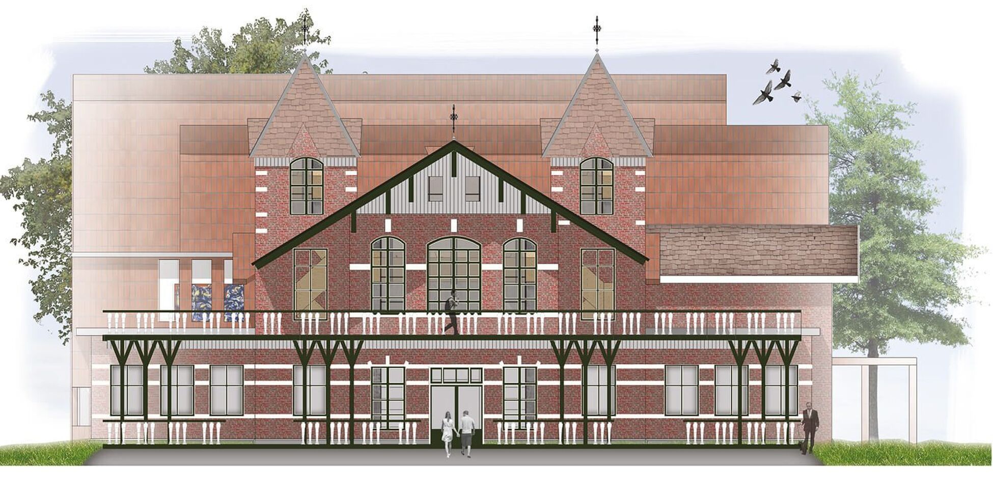 Zakelijk interieurontwerp vereenigings­gebouw in Hengelo - Foto 9