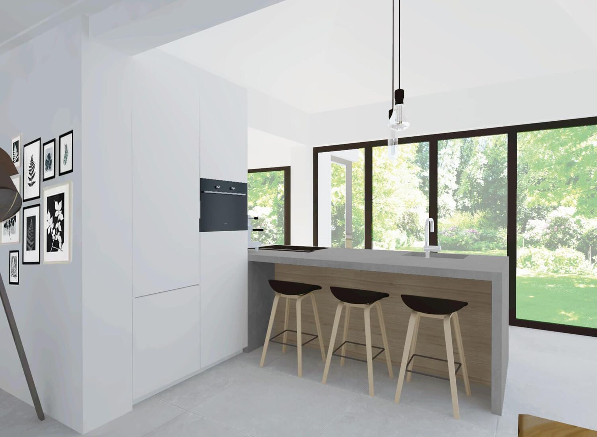 Particulier interieurontwerp verbouwing luxe vrijstaande woning in Hengelo - Foto 1