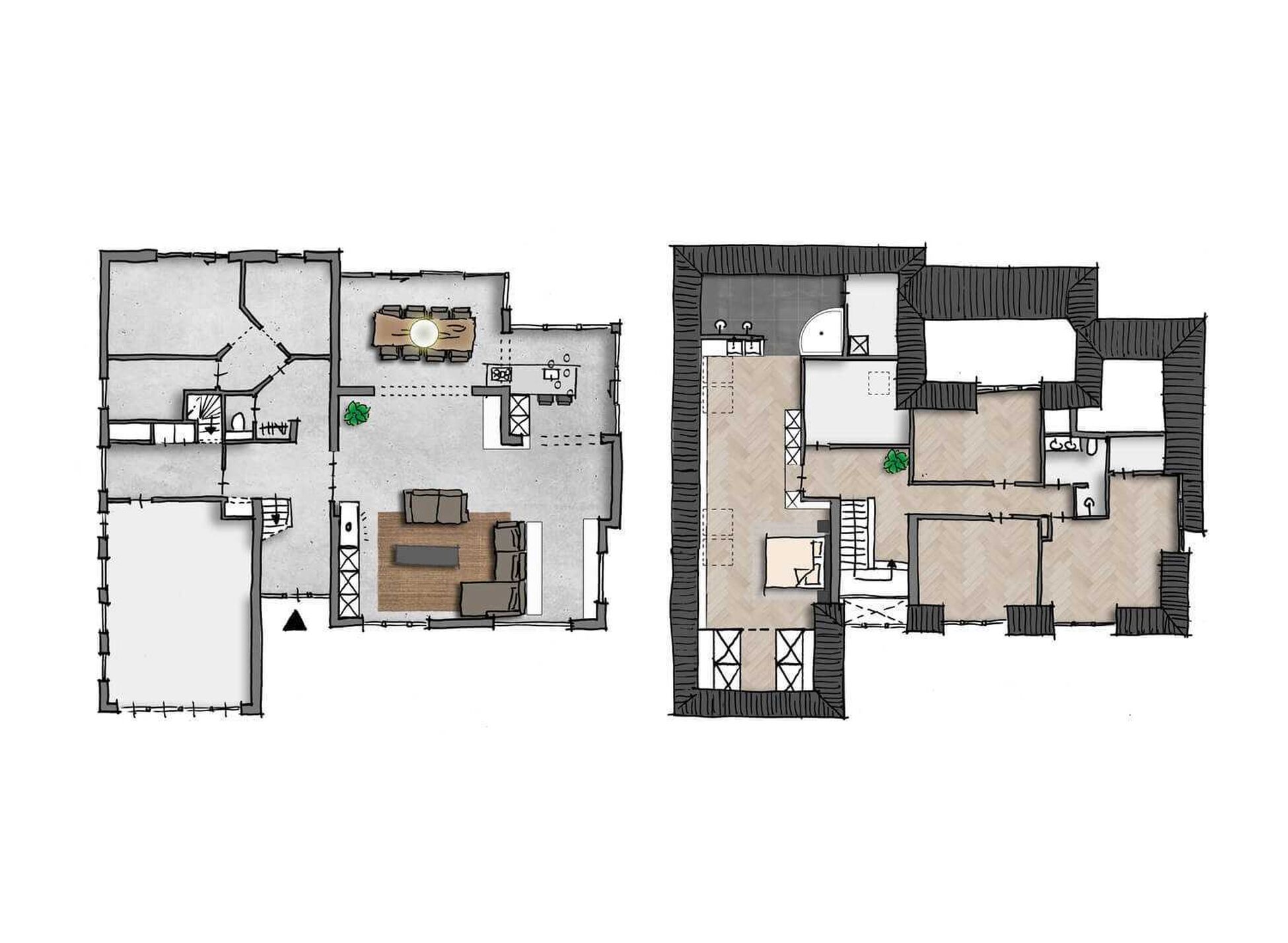 Particulier interieurontwerp verbouwing luxe vrijstaande woning in Hengelo - Foto 9
