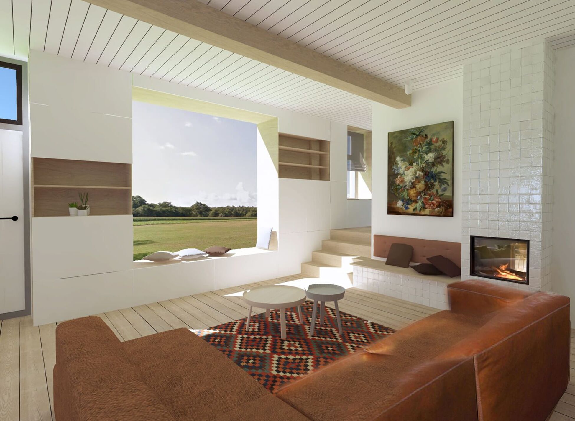 Particulier interieurontwerp renovatie boerderij in Eefde - Foto 5