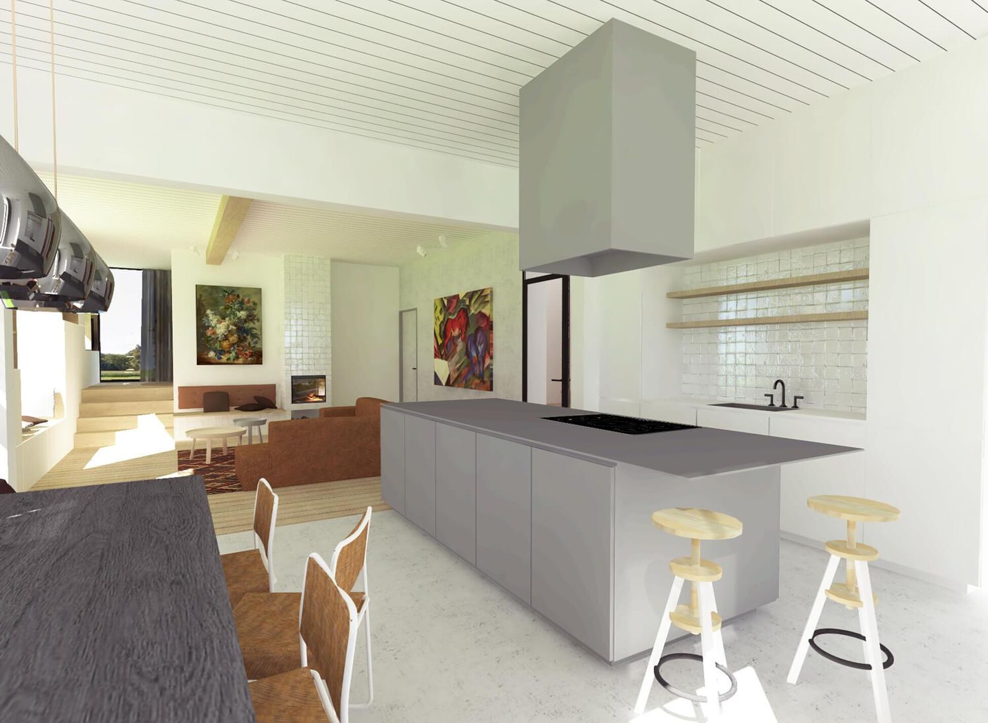 Particulier interieurontwerp renovatie boerderij in Eefde - Foto 9