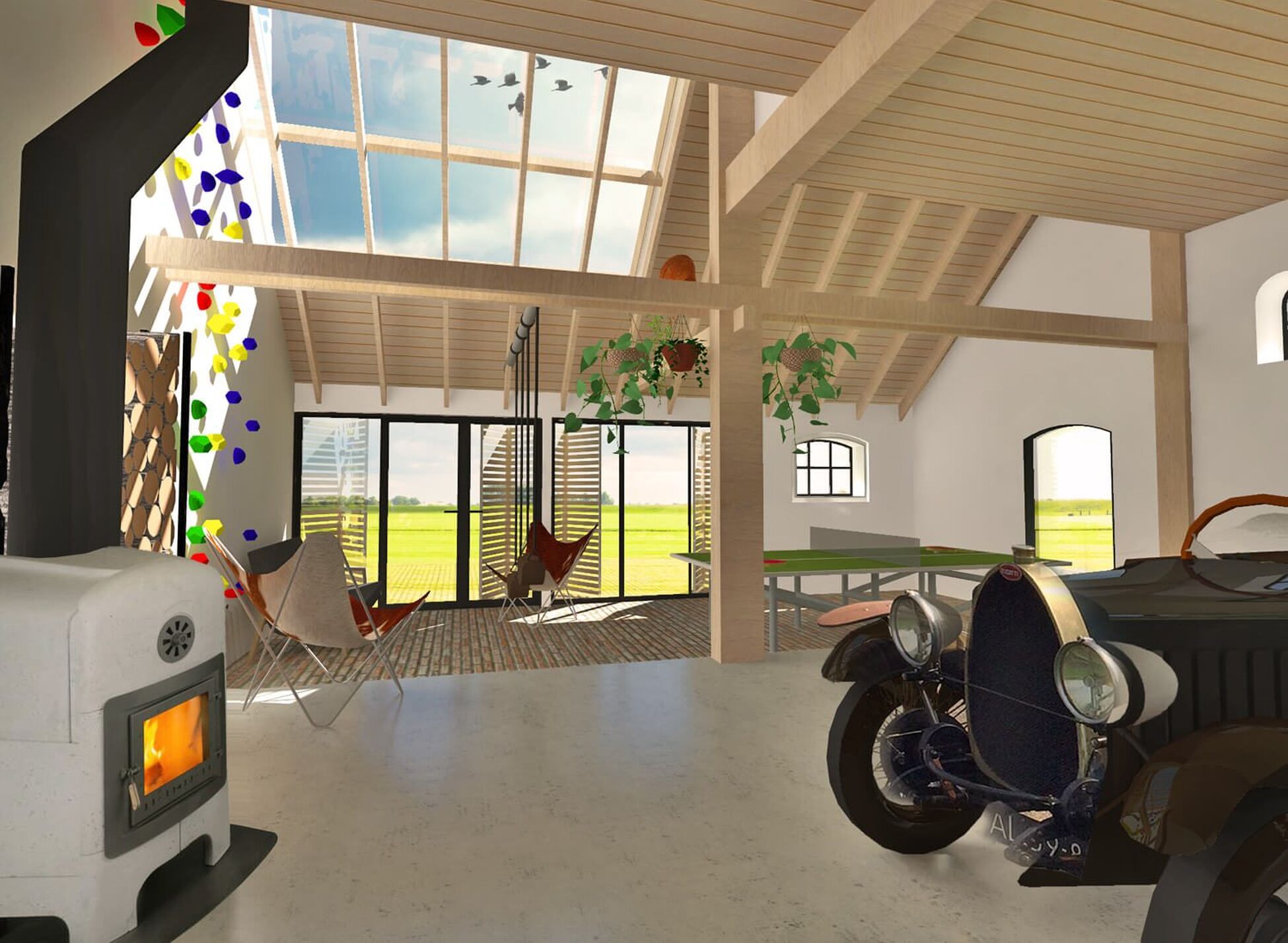 Particulier interieurontwerp renovatie boerderij in Eefde - Foto 2