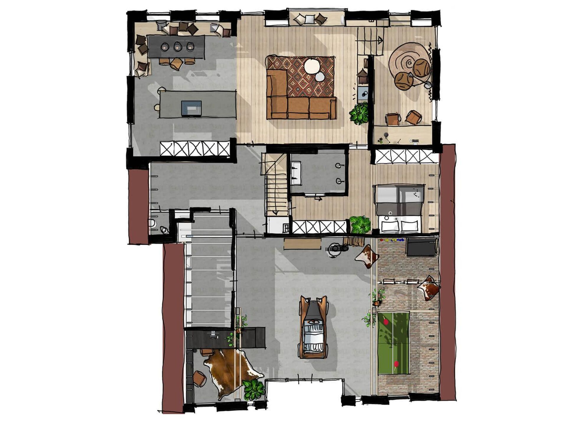 Particulier interieurontwerp renovatie boerderij in Eefde - Foto 10