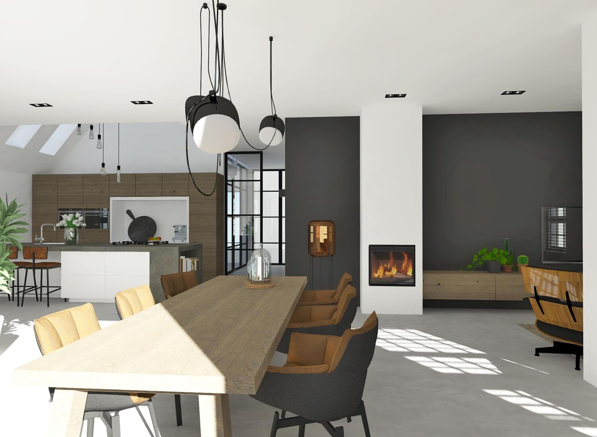Zakelijk interieurontwerp landgoed singraven in Denekamp - Foto 1