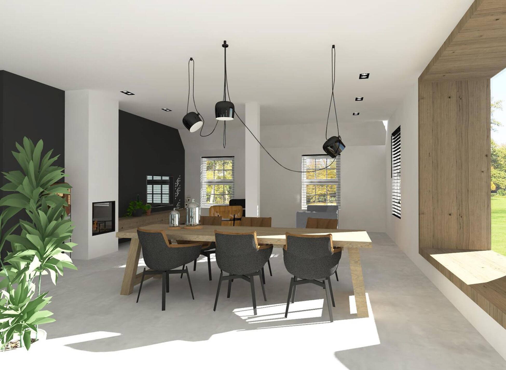 Zakelijk interieurontwerp landgoed singraven in Denekamp - Foto 3