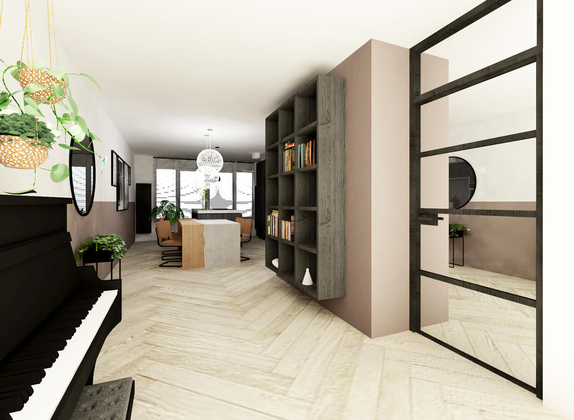 Particulier interieurontwerp maatwerk keuken in Hengelo - Foto 11