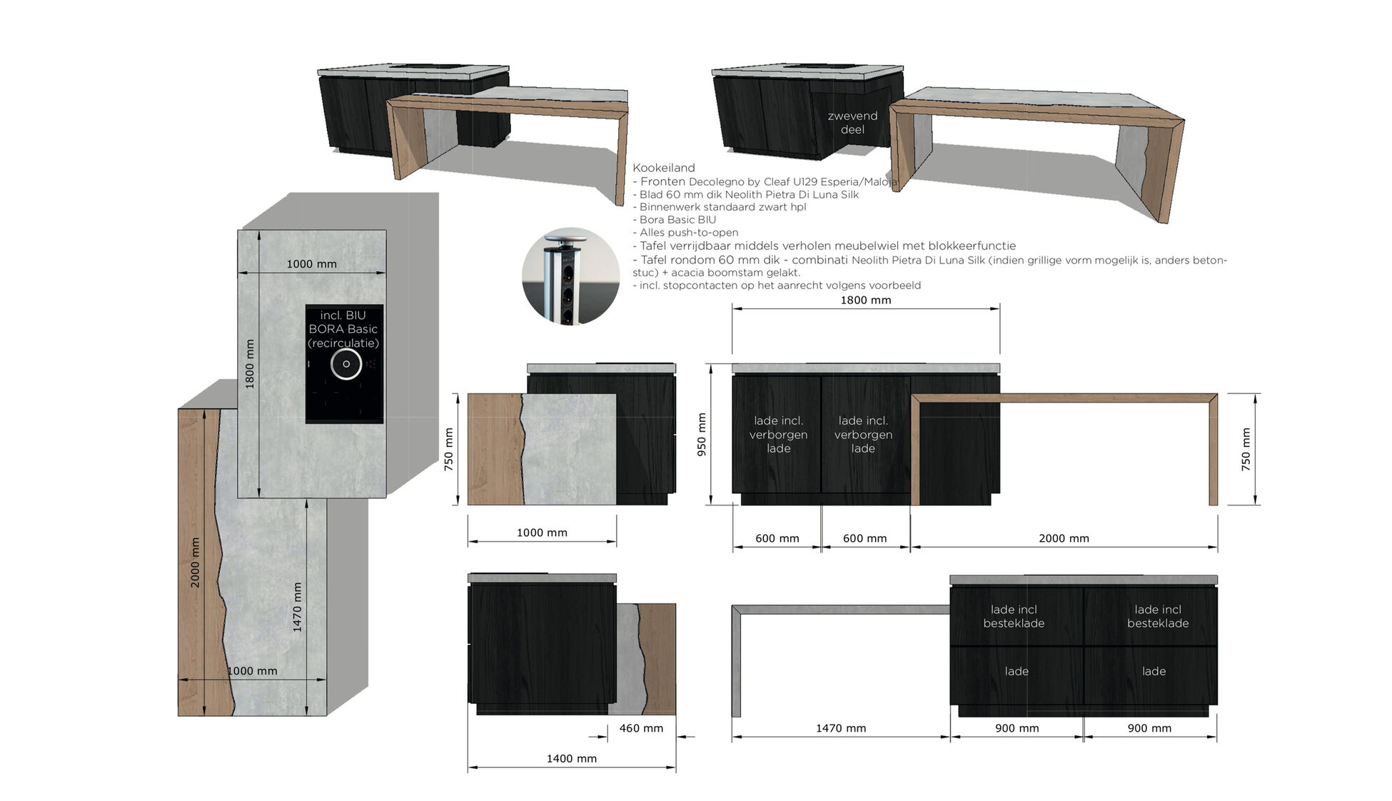 Particulier interieurontwerp maatwerk keuken in Hengelo - Foto 15