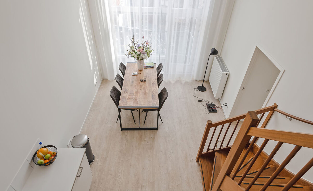 Particulier interieurontwerp monumentaal appartement in Deventer - Voor en na 1